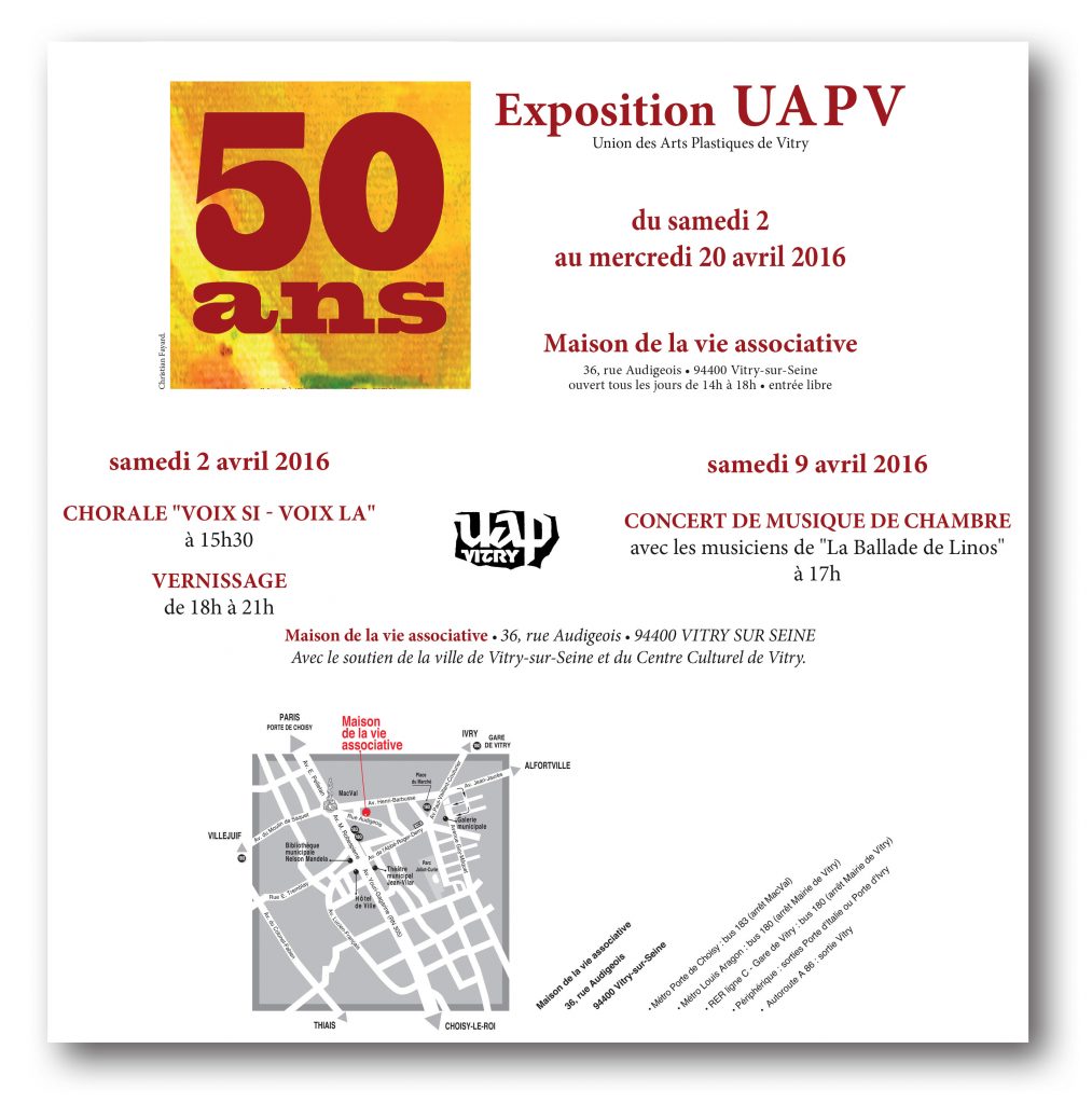 UAPV - Expo 50 ans